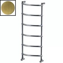 Полотенцесушитель водяной Margaroli Luna 432-6 4323606OB, высота 107.2 см, ширина 40.6 см, старая бронза