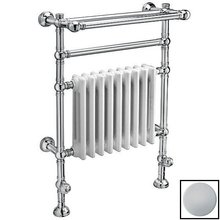 Полотенцесушитель водяной Margaroli Armonia 9-200 92005504CRP, с полкой, высота 97.2 см, ширина 60 см, хром