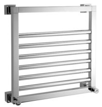 Полотенцесушитель водяной Margaroli Quadri 711 7114704CRN, высота 52 см, ширина 52 см