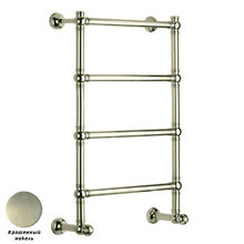 Полотенцесушитель водяной Margaroli Armonia 94425504BN, высота 98 см, ширина 66.5 см, шлифованный никель