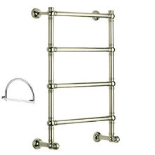 Полотенцесушитель водяной Margaroli Armonia 94425504CRNA, с аркой, высота 98 см, ширина 66.5 см, хром