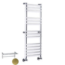 Полотенцесушитель водяной Margaroli Sole 464-14 4644714OBP, высота 139 см, ширина 53 см, старая бронза