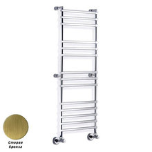 Полотенцесушитель водяной Margaroli Sole 464-14 4644714OBN, высота 139 см, ширина 53 см, старая бронза