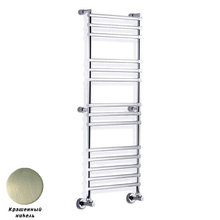 Полотенцесушитель водяной Margaroli Sole 464-14 4644714BNN, высота 139 см, ширина 53 см, шлифованный никель