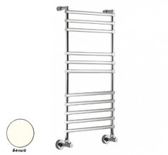 Полотенцесушитель водяной Margaroli Sole 4643711WCN, высота 107.6 см, ширина 43 см, белый/хром