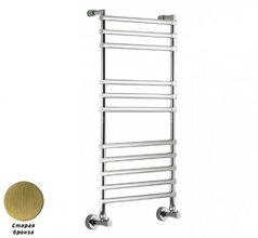 Полотенцесушитель водяной Margaroli Sole 4643711OBN, высота 107.6 см, ширина 43 см, старая бронза