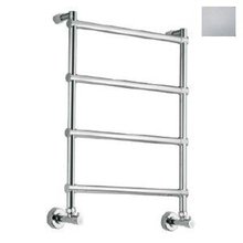 Полотенцесушитель водяной Margaroli Sole 442-4 4423704WCN, высота 72 см, ширина 43 см, белый/хром