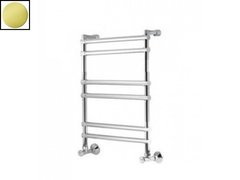 Полотенцесушитель водяной Margaroli Sole 465-6 4654706GO, высота 76.2 см, ширина 53 см, золото