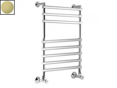 Полотенцесушитель водяной Margaroli Sole 464-8м 4644708EnG, высота 76.8 см, ширина 53.5 см, английское золото