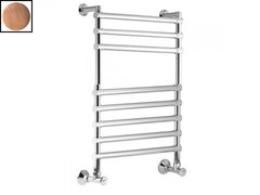 Полотенцесушитель водяной Margaroli Sole 464-8м 4644708CUN, высота 76.8 см, ширина 53.5 см, старая медь