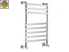 Полотенцесушитель водяной Margaroli Sole 464-8м 4644708OBN, высота 76.8 см, ширина 53.5 см, старая бронза