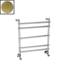 Полотенцесушитель водяной Margaroli Sole 456 4564705OB, высота 60 см, ширина 53 см, старая бронза