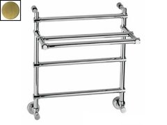 Полотенцесушитель водяной Margaroli Sole 4554703OBP, высота 60.6 см, ширина 53 см, старая бронза