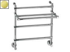 Полотенцесушитель водяной Margaroli Sole 4554703GOP, высота 60.6 см, ширина 53 см, золото