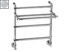 Полотенцесушитель водяной Margaroli Sole 4554703SAT, высота 55.8 см, ширина 53 см, сатин