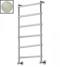 Полотенцесушитель водяной Margaroli Sole 4424706BN, высота 107.2 см, ширина 53 см, шлифованный никель