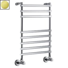 Полотенцесушитель водяной Margaroli Sole 464-8 46437008GO, высота 76.2 см, ширина 43 см, золото