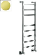 Полотенцесушитель водяной Margaroli Sereno 484-8 4844708GO, высота 100.5 см, ширина 54 см, золото