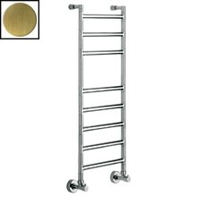 Полотенцесушитель водяной Margaroli Sereno 484-8 4844708BR, высота 100.5 см, ширина 54 см, старая бронза