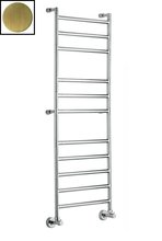 Полотенцесушитель водяной Margaroli Sereno 484-11 4844711OBN, высота 140.5 см, ширина 54 см, старая бронза