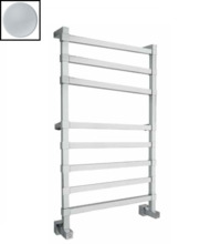 Полотенцесушитель водяной Margaroli Panorama 764-8 7644708SC, высота 85 см, ширина 50 см, сатин/хром