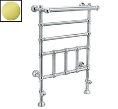 Полотенцесушитель водяной с полкой Margaroli Armonia 9-300, 93005505GOP, высота 104.2 см, ширина 60 см, золото