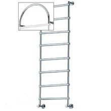 Полотенцесушитель водяной Margaroli Sole 442-8 4424708CRA, с аркой, высота 144 см, ширина 53 см