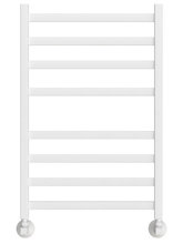 Полотенцесушитель водяной Point Меркурий П8, ширина 50 см, высота 80 см, белый, PN83158W