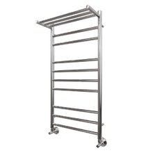 Полотенцесушитель водяной Point Серия 10, П9, ширина 50 см, высота 100 см, хром, PN10150P