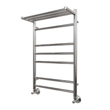 Полотенцесушитель водяной Point Серия 10, П6, ширина 50 см, высота 80 см, хром, PN10158P