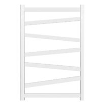 Полотенцесушитель водяной Point Феникс PN15158W, ширина 50 см, высота 80 см, нижнее подключение 50 см, цвет белый