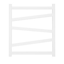 Полотенцесушитель водяной Point Феникс PN15156W, ширина 50 см, высота 60 см, нижнее подключение 50 см, цвет белый