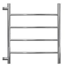 Полотенцесушитель водяной Point Афина, П4, ширина 50 см, высота 60 см, боковое подключение, хром, PN04556