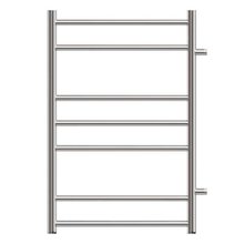 Полотенцесушитель водяной Point Серия 10, П7, ширина 50 см, высота 80 см, с боковым подключением 50 см, хром, PN10558