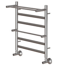 Полотенцесушитель водяной Point Артемида П4, ширина 50 см, высота 60 см, с двумя полками, хром, PN14156P