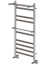 Полотенцесушитель водяной Point Артемида П8, ширина 50 см, высота 100 см, с двумя полками, хром, PN14150P