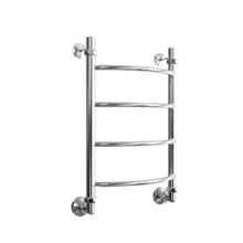 Полотенцесушитель водяной Двин R 60/40, высота 67 см, ширина 43.2 см, универсальное подключение, 1-1/2 дюйма К1, хром, 4627087853907