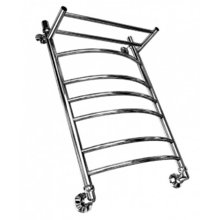 Полотенцесушитель водяной Двин FL 60 х 40, 1 - 1/2 дюйма К1, полированный, 4627086042166