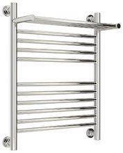 Полотенцесушитель водяной Сунержа Богема с полкой+, ширина 50 см высота 60 см, универсальное подключение, хром, 00-0223-6050