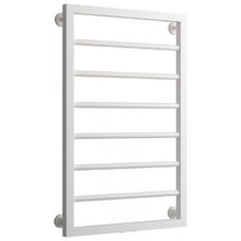 Полотенцесушитель водяной Сунержа Канцлер 30-0254-8050, высота 80 см, ширина 50 см, нижнее подключение 50 см, цвет матовый белый