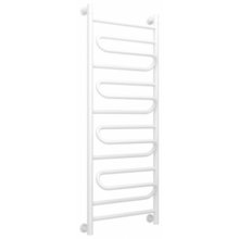 Полотенцесушитель водяной Сунержа Элегия+ 30-0205-1250, высота 120 см, ширина 50 см, универсальное подключение, цвет матовый белый