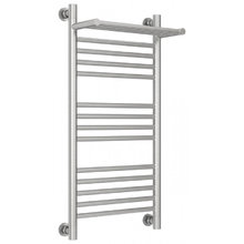 Полотенцесушитель водяной Сунержа Богема+ 071-0223-8040, высота 80 см, ширина 40 см, универсальное подключение, с полкой, цвет сатин