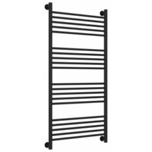 Полотенцесушитель водяной Сунержа Богема+ 31-0220-1260, высота 120 см, ширина 60 см, универсальное подключение, цвет матовый черный