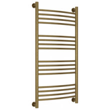 Полотенцесушитель водяной Сунержа Богема+, высота 100 см, ширина 50 см, универсальное подключение, цвет состаренная бронза, 05-0221-1050