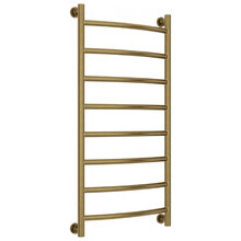 Полотенцесушитель водяной Сунержа Галант+, высота 100 см, ширина 50 см, универсальное подключение, цвет состаренная бронза, 05-0200-1050