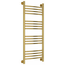 Полотенцесушитель водяной Сунержа Богема+, высота 100 см, ширина 40 см, универсальное подключение, цвет золото, 03-0221-1040