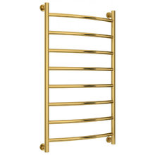 Полотенцесушитель водяной Сунержа Галант+, высота 100 см, ширина 60 см, универсальное подключение, цвет золото, 03-0200-1060