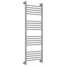 Полотенцесушитель водяной Сунержа Богема+ 9006-0220-1240, высота 120 см, ширина 40 см, универсальное подключение, цвет бело-алюминиевый