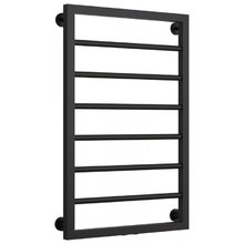 Полотенцесушитель водяной Сунержа Канцлер 31-0254-8050, высота 80 см, ширина 50 см, нижнее подключение 50 см, цвет матовый черный