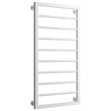 Полотенцесушитель водяной Сунержа Канцлер 30-0254-1050, высота 100 см, ширина 50 см, нижнее подключение 50 см, цвет матовый белый